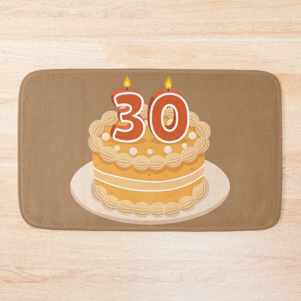 Item preview, Birthday Cake Turning 30 designed and sold by Art-of-Rory.