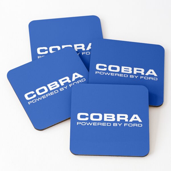 Item preview, Cobra powered by Ford - White print designed and sold by retropetrol.