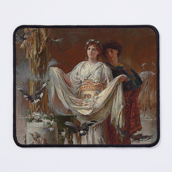 Item preview, Antony and Cleopatra, c.1887 (oil on canvas) Waterhouse designed and sold by Vintage Designs +.