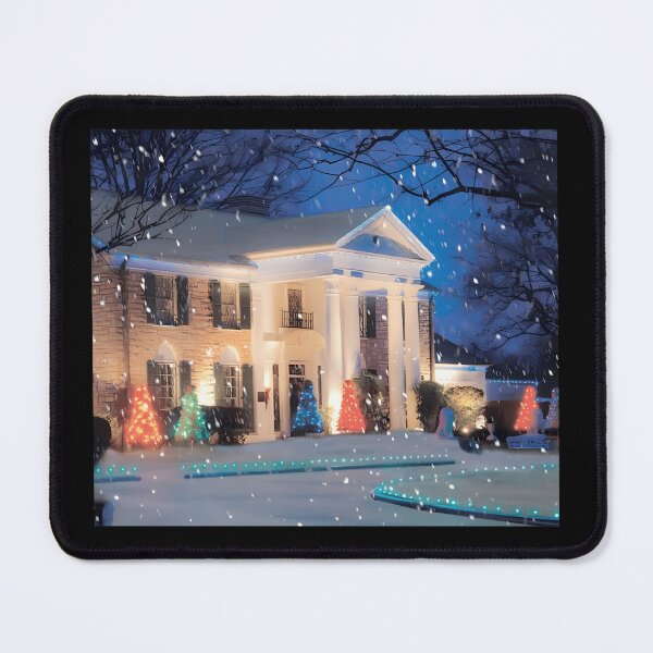 Item preview, Elvis Presley Graceland In The Snow designed and sold by SigmundKraub.