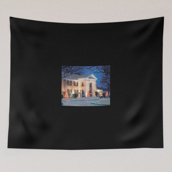 Item preview, Elvis Presley Graceland In The Snow designed and sold by SigmundKraub.