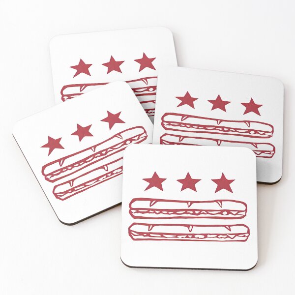 Item preview, DC Flag Sandwich Parody – Funny Washington DC Design designed and sold by JuniorDavila.