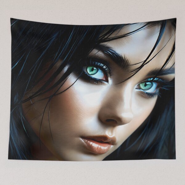 Item preview, She is like a cat in the dark 21 designed and sold by deep-sea-birds.