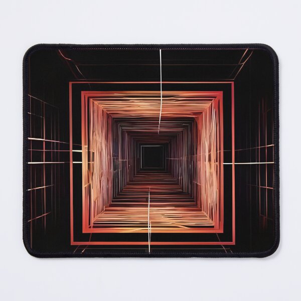 Item preview, Futuristic 3D Square Perspective – Digital Abstract designed and sold by Neoparadox.