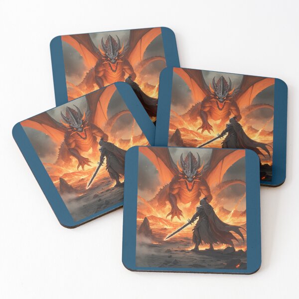 Item preview, Infernal Clash Fire Dragon vs. Lava Warrior.png designed and sold by Saduradin.