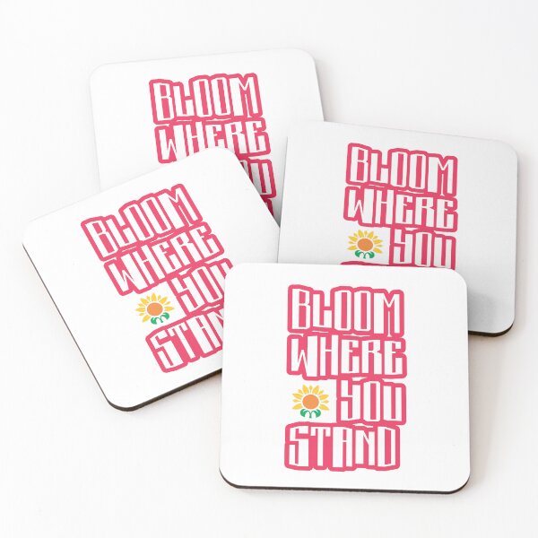 Item preview, Typography - Bloom Where You Stand designed and sold by AaryaGraphics.