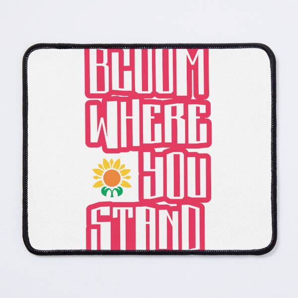 Item preview, Typography - Bloom Where You Stand designed and sold by AaryaGraphics.