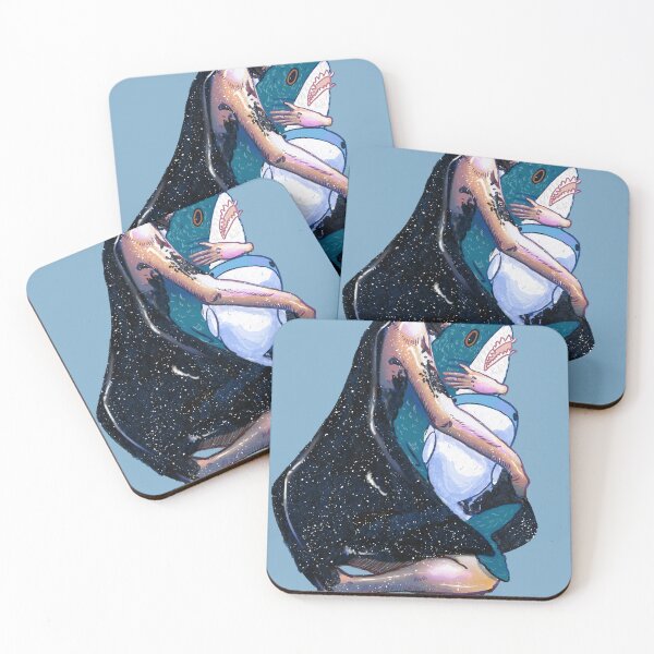 Item preview, Manta Girl Sticker designed and sold by sinvee1907.