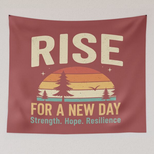 Item preview, Vintage Rise - New Day, New Hope designed and sold by Iuqiune.