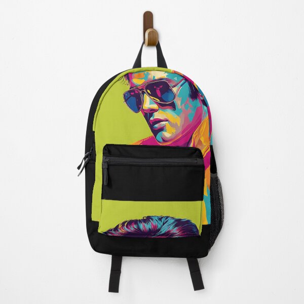 Item preview, Elvis Presley Pop Art Vibrant Lime Green Portrait designed and sold by ReinharWendt.