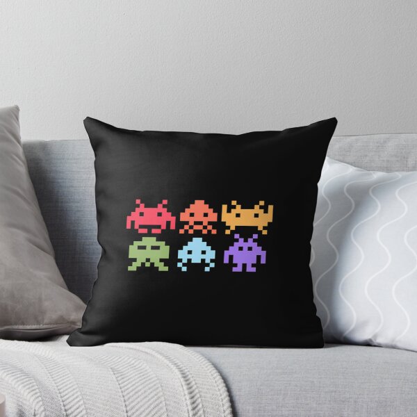 Item preview,  Space Invaders Pixel Art Rainbow Aliens designed and sold by ElijahDunston1.