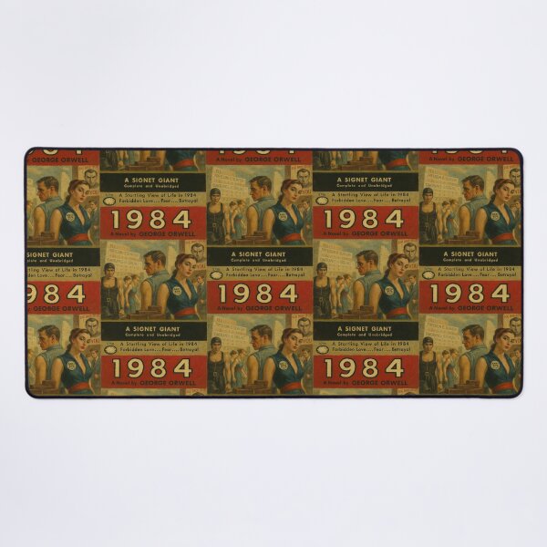 Item preview, Copy of Vintage 1984 Book Cover Art Print by George Orwell designed and sold by booksnbobs.