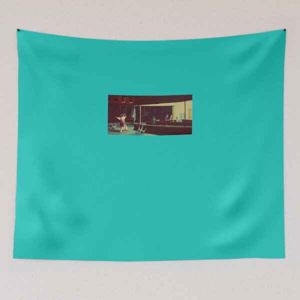 Item preview, Banksy-Nighthawks-Anteater-Edward-Hopper designed and sold by AndrsrBttner.