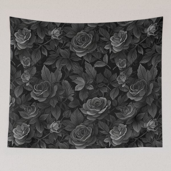 Item preview, Black Rose Leaves designed and sold by CoolPixels.
