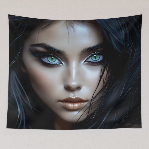 Item preview, She is like a cat in the dark 24 designed and sold by deep-sea-birds.