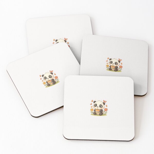Item preview, Cute kawaii panda sticker cartoon chibi style designed and sold by StickeRMarT66.