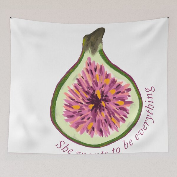 Item preview, "She wants to be everything" - Sylvia Plath designed and sold by by EB.