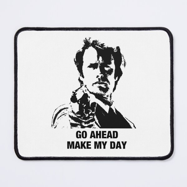 Item preview, Go Ahead Make My Day Dirty Harry Clint Eastwood Fan Gift T Shirt For Dad designed and sold by Purplerushh.