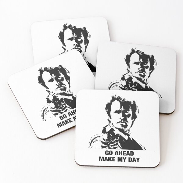Item preview, Go Ahead Make My Day Dirty Harry Clint Eastwood Fan Gift T Shirt For Dad designed and sold by Purplerushh.