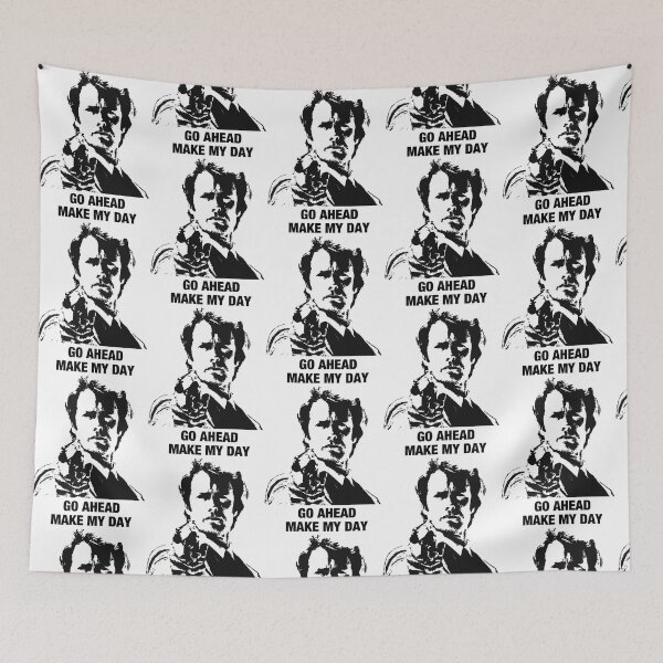 Item preview, Go Ahead Make My Day Dirty Harry Clint Eastwood Fan Gift T Shirt For Dad designed and sold by Purplerushh.