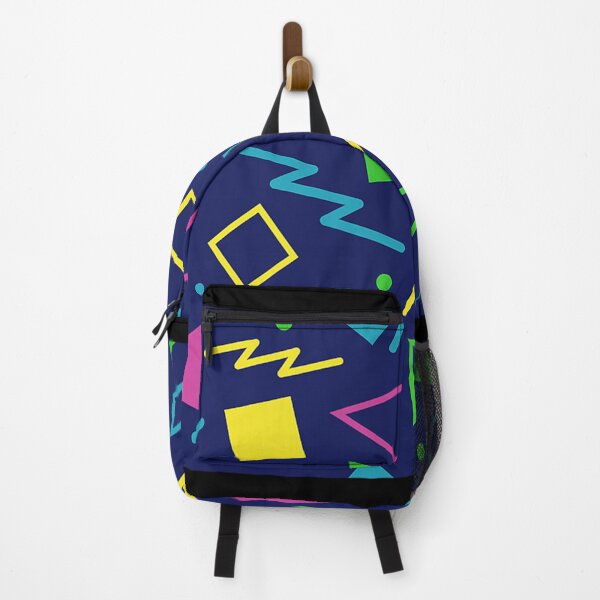 Item preview, 90S Navy And Neon Geometric designed and sold by BeatriceKling.