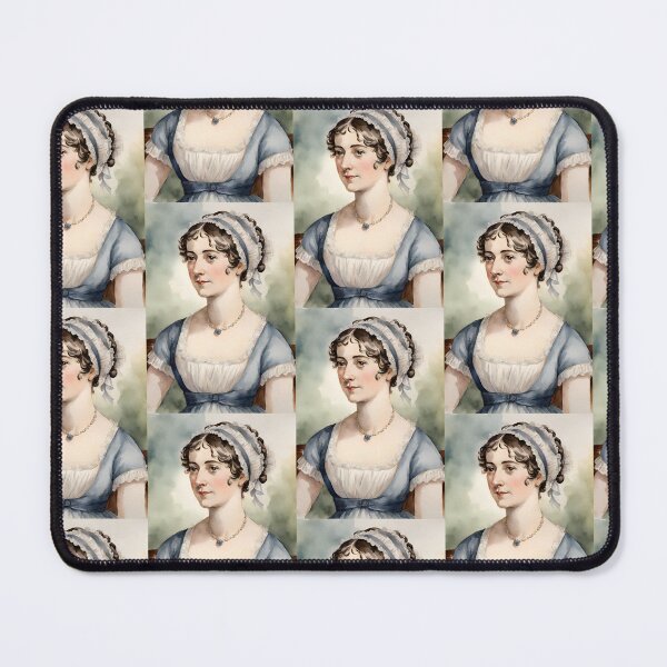 Item preview, Jane Austen Portrait Watercolour Painting designed and sold by booksnbobs.