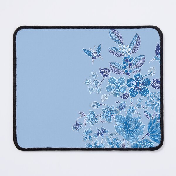 Item preview, Nyonya Blue Bouquet Batik Pattern designed and sold by YoungLWorkshop.