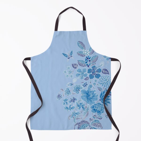 Item preview, Nyonya Blue Bouquet Batik Pattern  designed and sold by YoungLWorkshop.