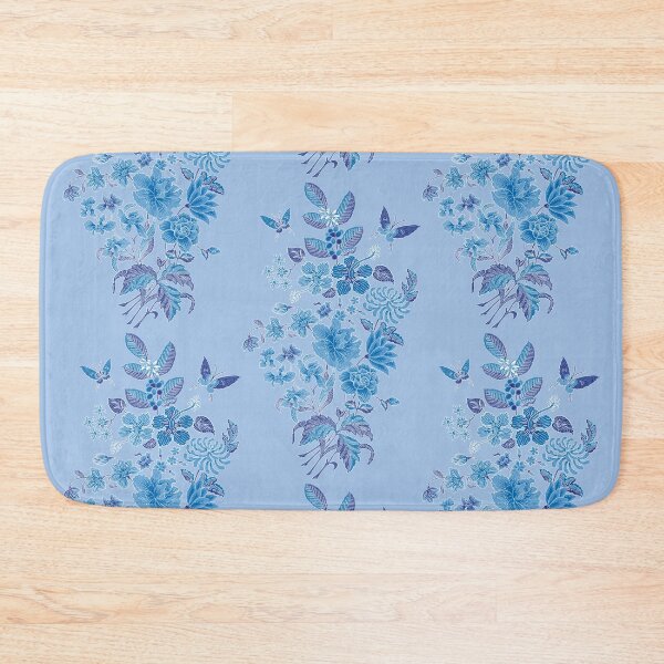 Item preview, Nyonya Blue Bouquet Batik Pattern  designed and sold by YoungLWorkshop.