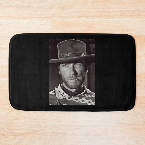 Item preview, Clint Eastwood Black And White Portrait designed and sold by Purplerushh.
