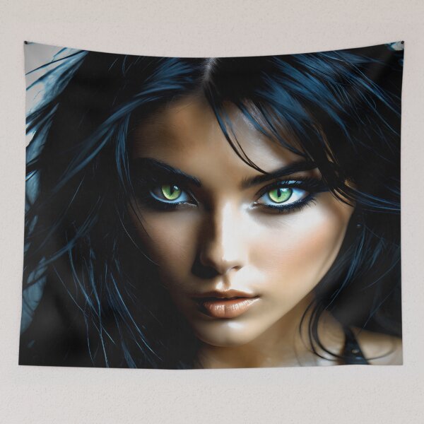 Item preview, She is like a cat in the dark 27 designed and sold by deep-sea-birds.