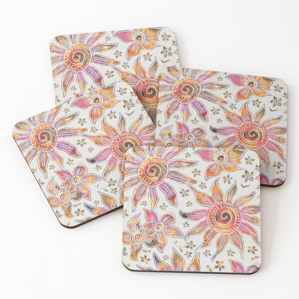 Item preview, Boho 70s Floral - Pale designed and sold by lottibrown.
