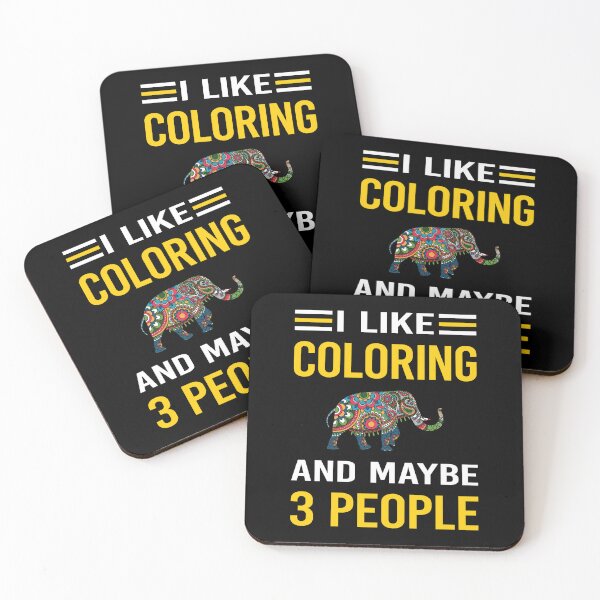 Item preview, I Like 3 People Coloring designed and sold by xaviajames9.