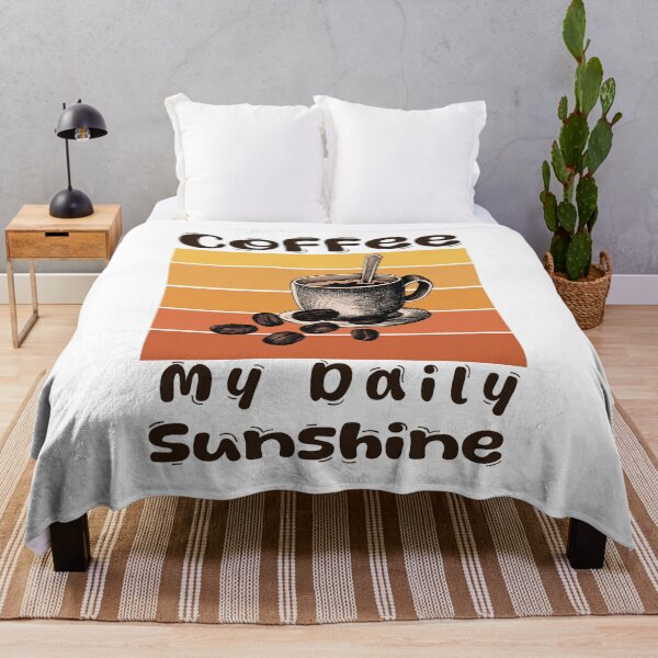 Item preview, COFFEE : MY DAILY SUNSHINE designed and sold by AnasDesigner95.