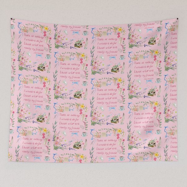 Item preview, Jane Austen Book Quote Art designed and sold by booksnbobs.