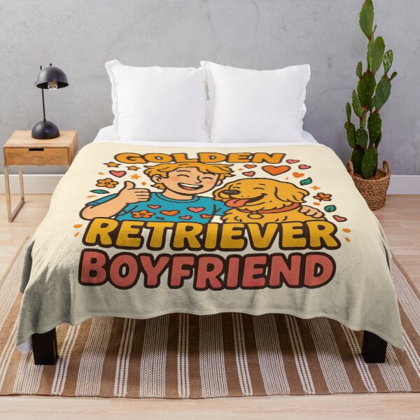 Item preview, Golden Retriever Boyfriend designed and sold by Prints-by-Olaf.