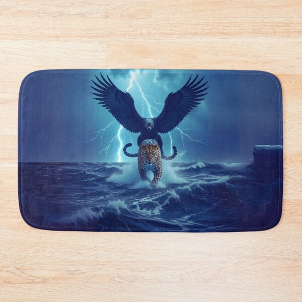 Item preview, Eagle-Crowned Leopard Beast designed and sold by Bible-quotez.
