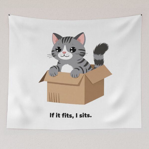 Item preview, If it fits, I sits designed and sold by Zeratoul.