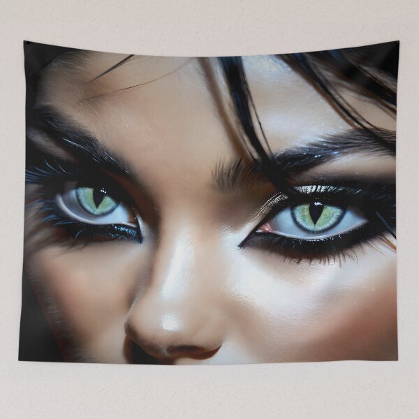Item preview, She is like a cat in the dark 28 designed and sold by deep-sea-birds.