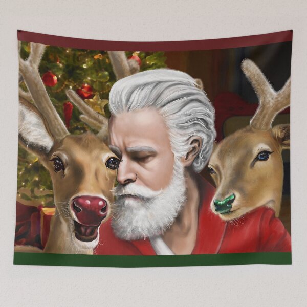 Item preview, Santa & Rudolph & Adolfo designed and sold by Nayonaaaa.