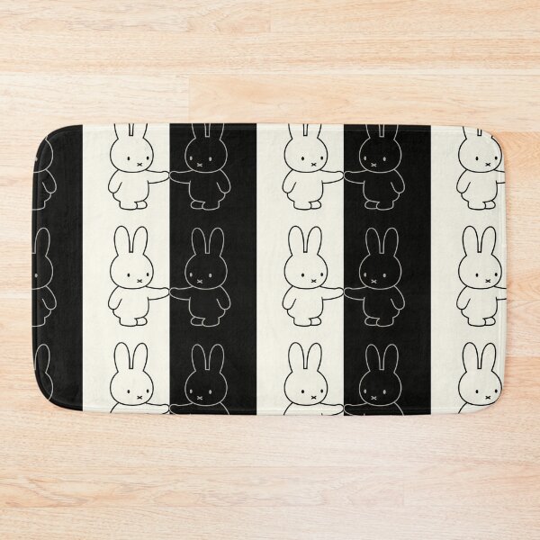 Item preview, Black and White Miffy designed and sold by Cozy Moss Studio.