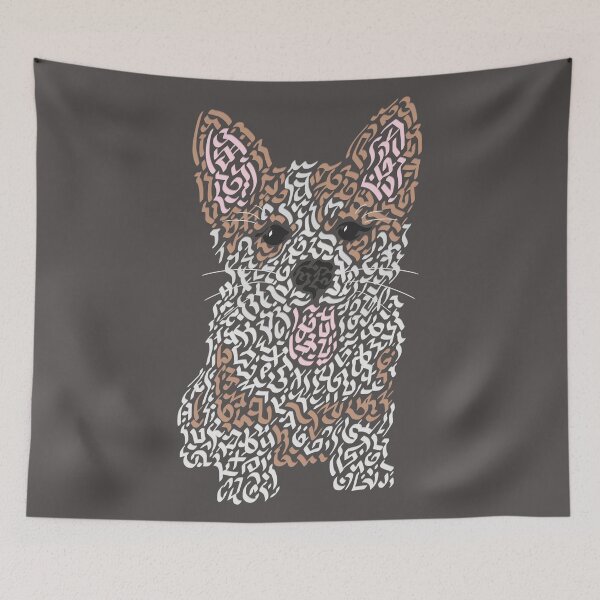 Item preview, Puppy Dog Pembroke Welsh Corgi designed and sold by Karotene.