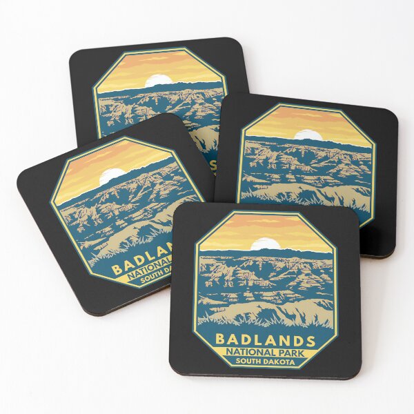 Item preview, Park National South Dakota Badlands Adventure Landscape designed and sold by MooreTaylorArt.