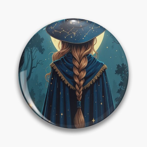 Item preview, A witch in the middle of a forest designed and sold by saly55887.