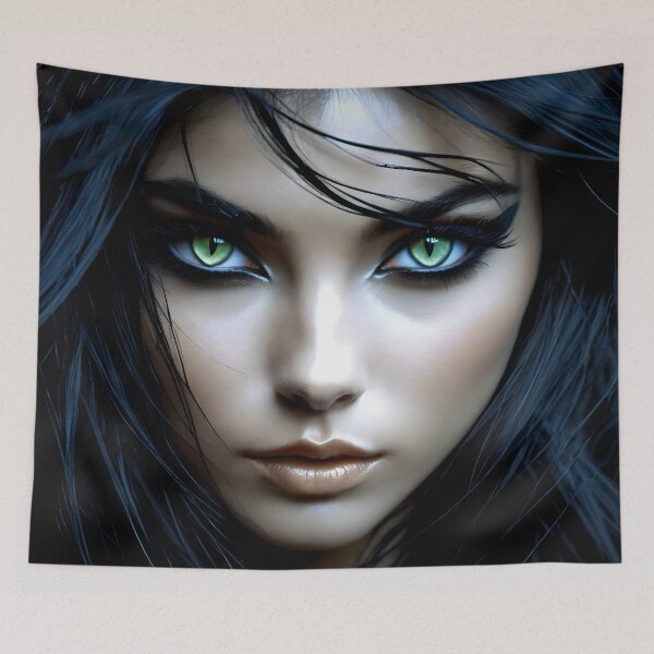 Item preview, She is like a cat in the dark 29 designed and sold by deep-sea-birds.