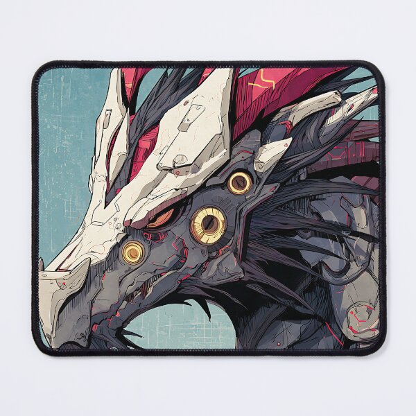 Item preview, Futuristic Cyberpunk Dragon designed and sold by bapupa.