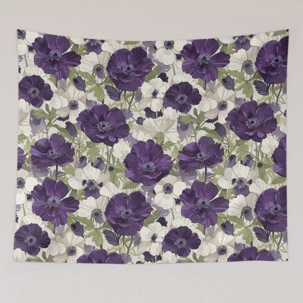 Item preview, Purple Anemones designed and sold by CoolPixels.