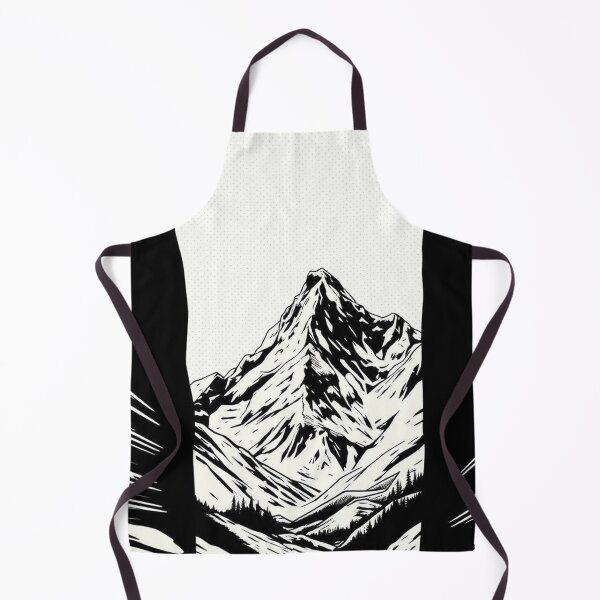 Item preview, Vertical Zenith – Bold Comic Mountain Art - Pop Art Mountain Landscape Love designed and sold by Benito Del Ray.