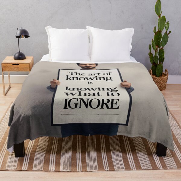 Item preview, The art of knowing is knowing what to ignore 24 designed and sold by Tom-Johnson.
