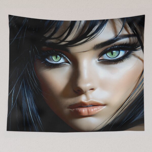 Item preview, She is like a cat in the dark 30 designed and sold by deep-sea-birds.